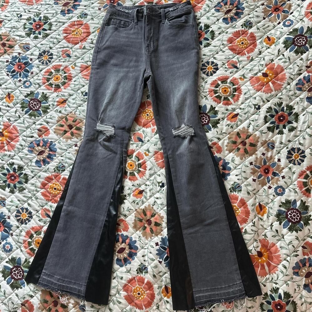 Ceros grey distressed jeans - Sz 26
